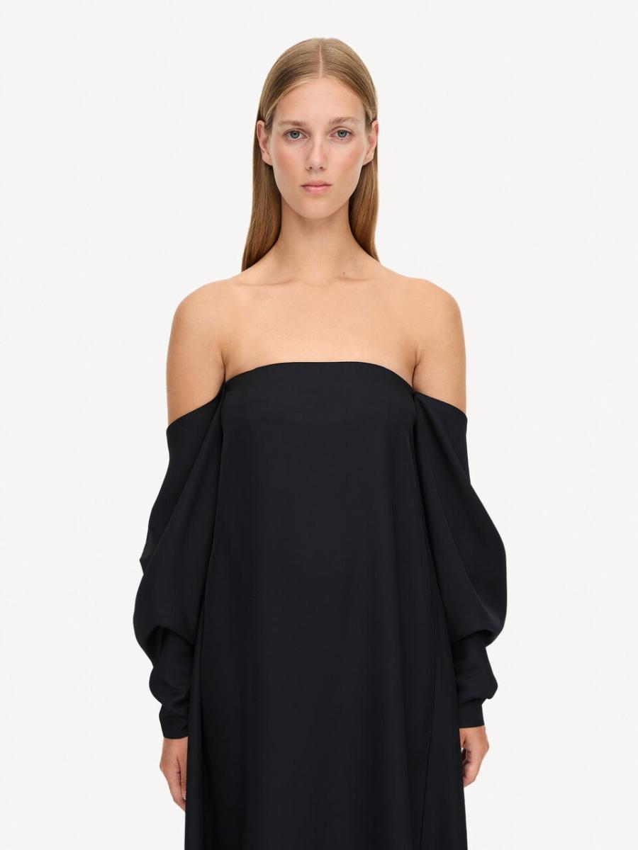 Robe Longue Marelle Sortie Femme Black By Malene Birger Robes - 2