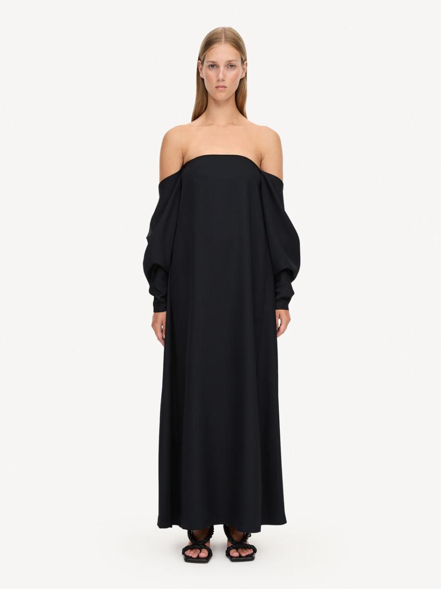 Robe Longue Marelle Sortie Femme Black By Malene Birger Robes
