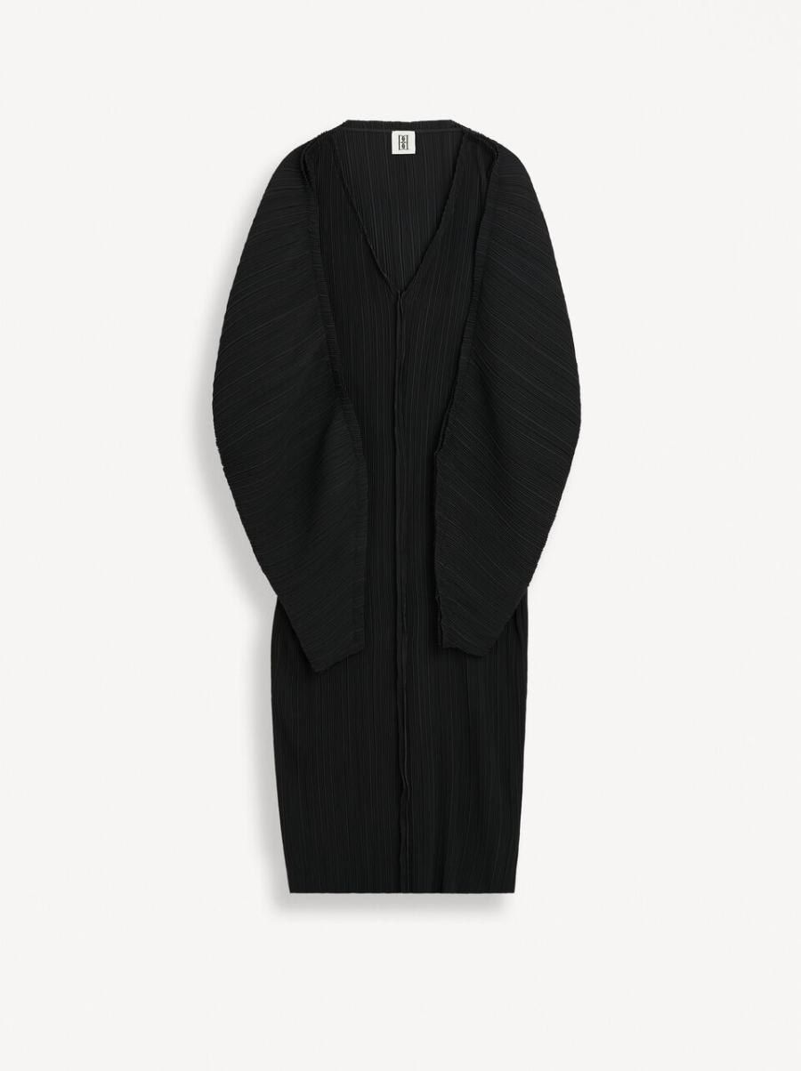 2024 Robe Longue Dalya By Malene Birger Femme Black Robes - 3