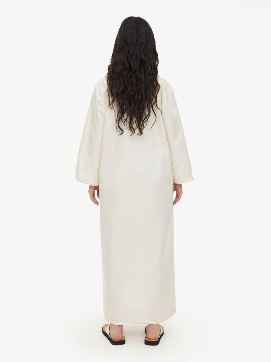 Classique By Malene Birger Robe Caftan Maylas Pearl Robes Femme - 1