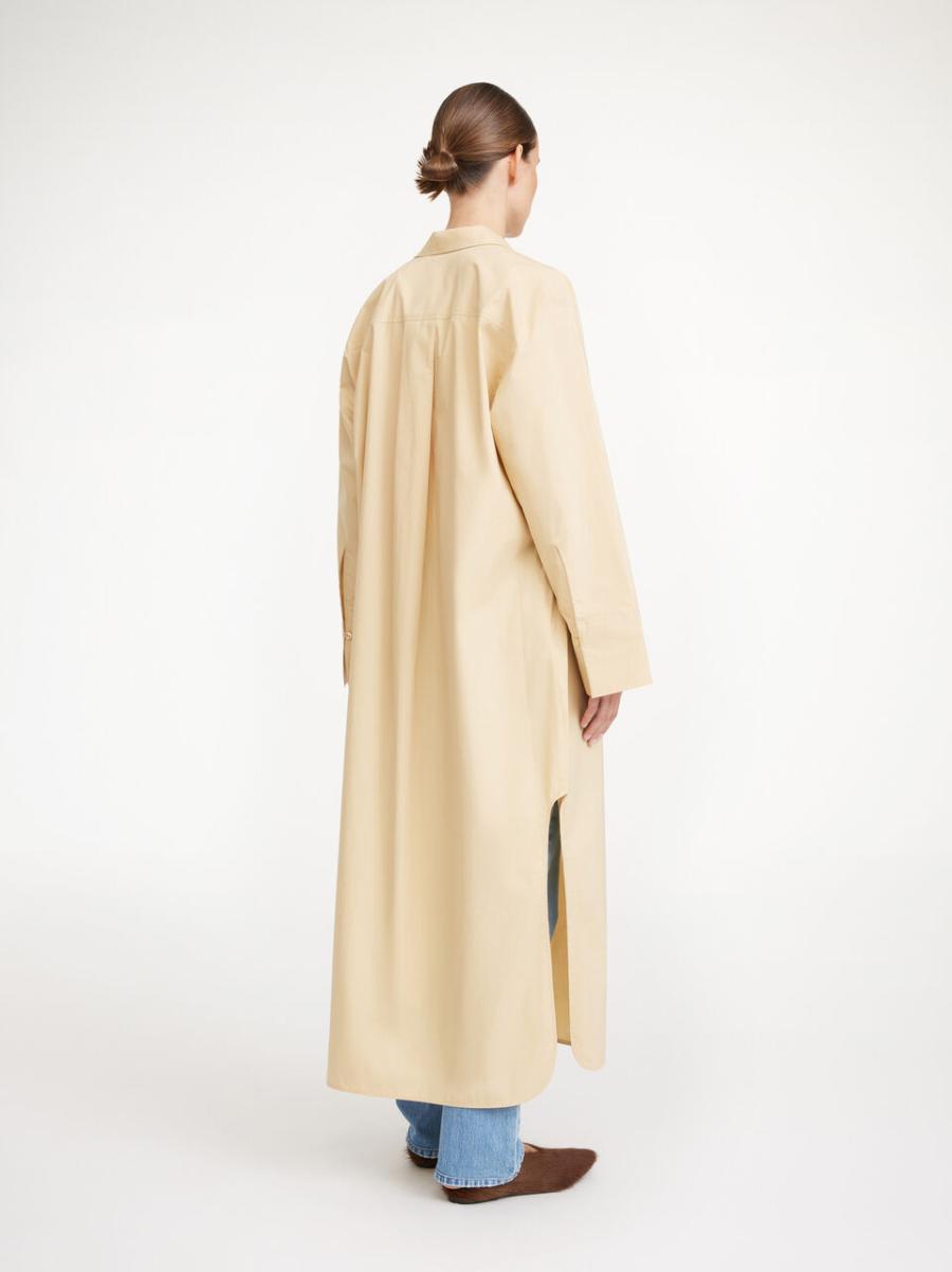 By Malene Birger Robe En Coton Bio Perros Prix Discount Femme Dark Sand Robes - 1