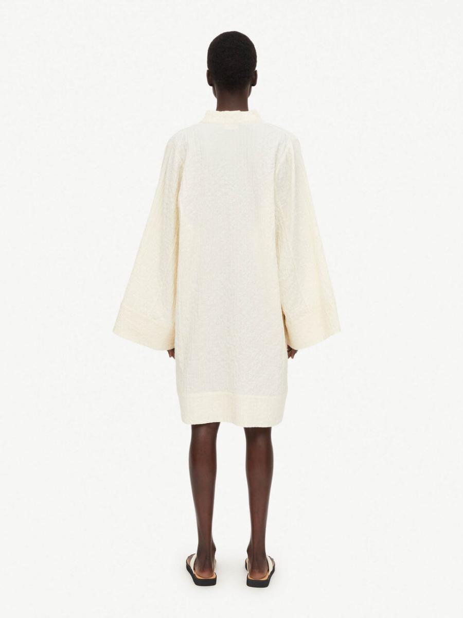 Baisse De Prix Robes Femme By Malene Birger Pearl Robe Midi Froncée Lomalia - 1