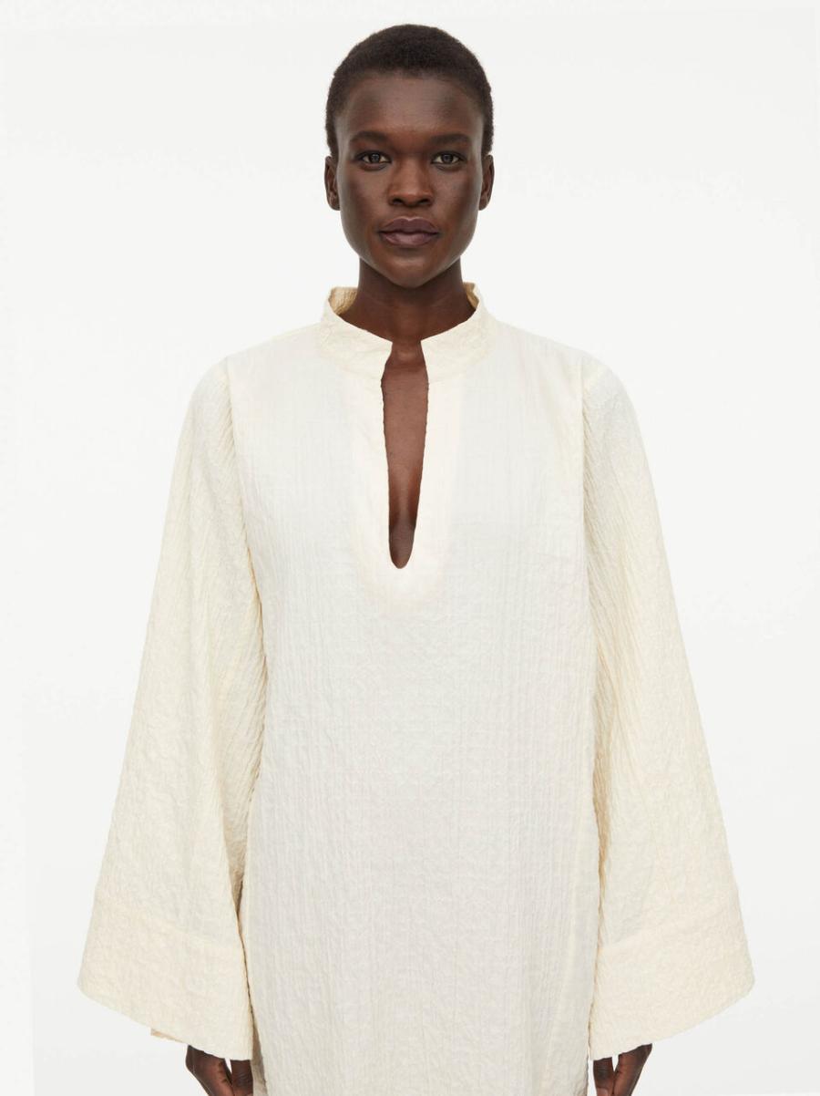 Baisse De Prix Robes Femme By Malene Birger Pearl Robe Midi Froncée Lomalia - 2
