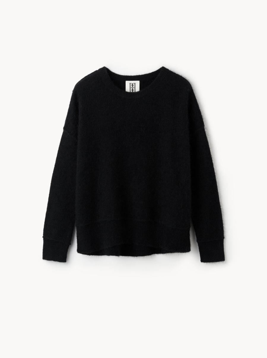 By Malene Birger Black Maille Femme Pull Biagiorms Utilité - 3