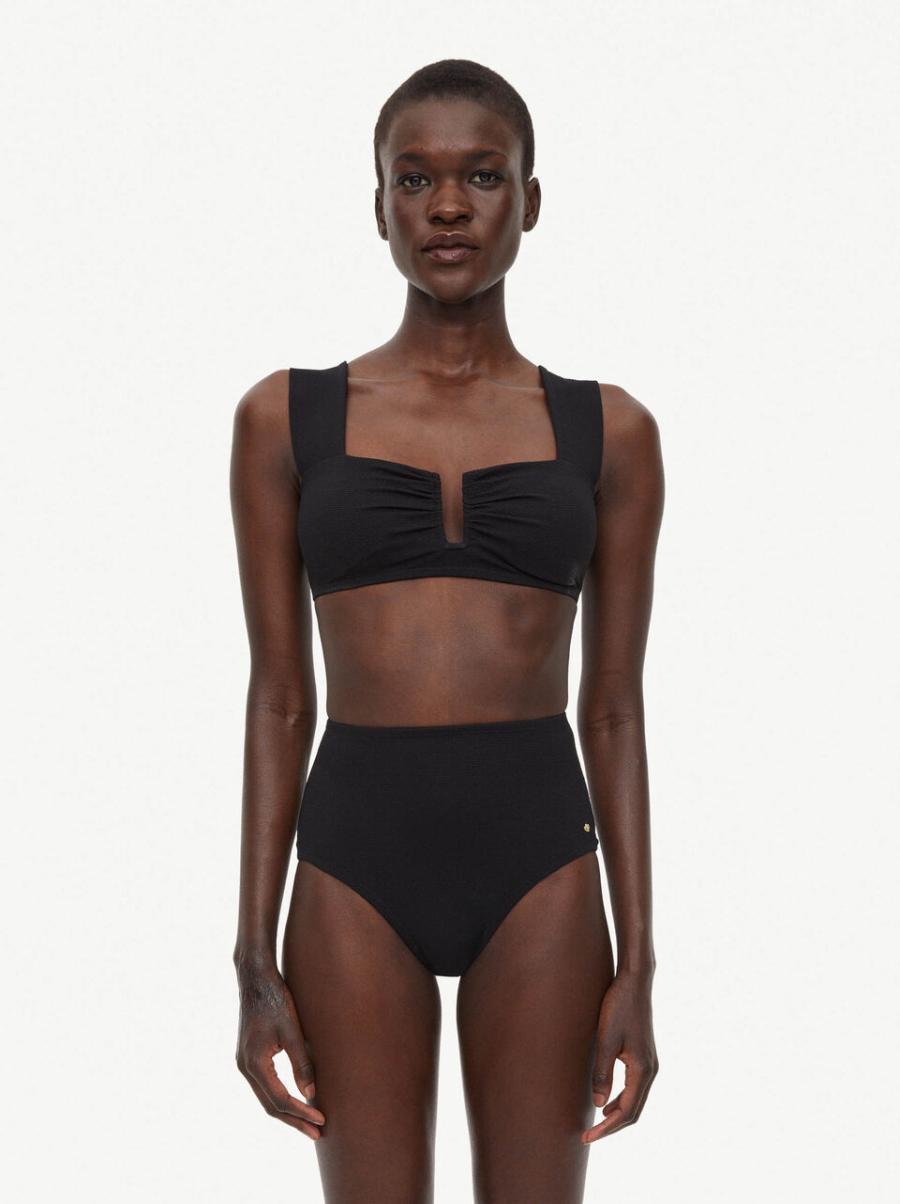 Haut De Bikini Belira Swimwear Black Personnalisé Femme By Malene Birger - 2