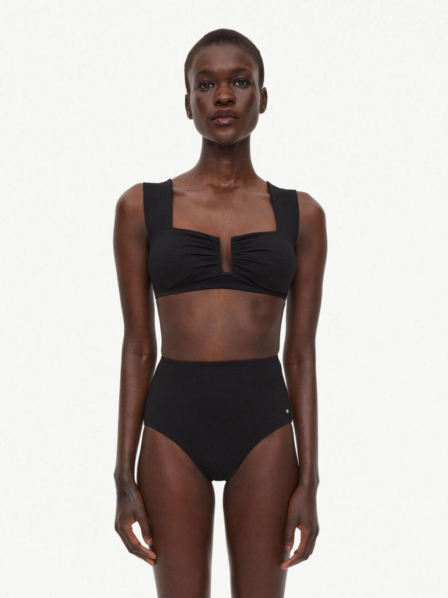 Black Femme Qualité Constante Swimwear Culotte De Bikini Belira By Malene Birger - 2
