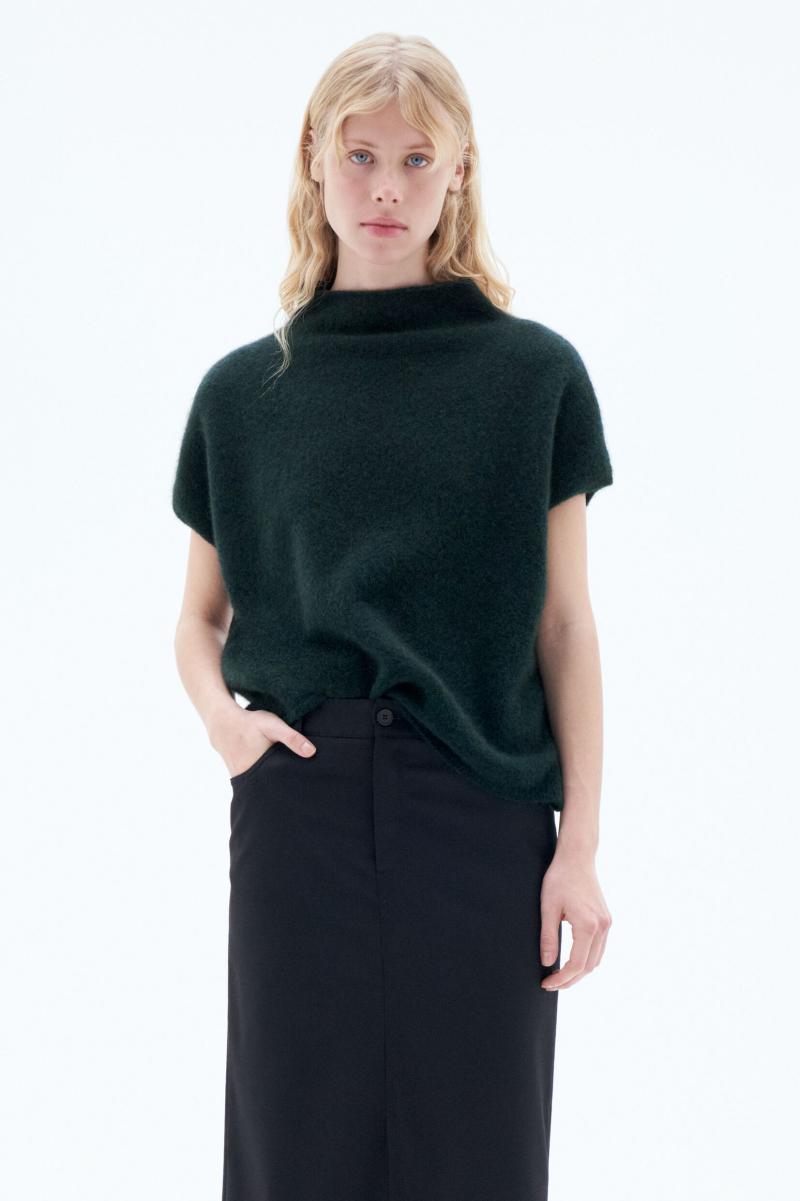 Femme Forest Green Ximena Sweater Maille Filippa K