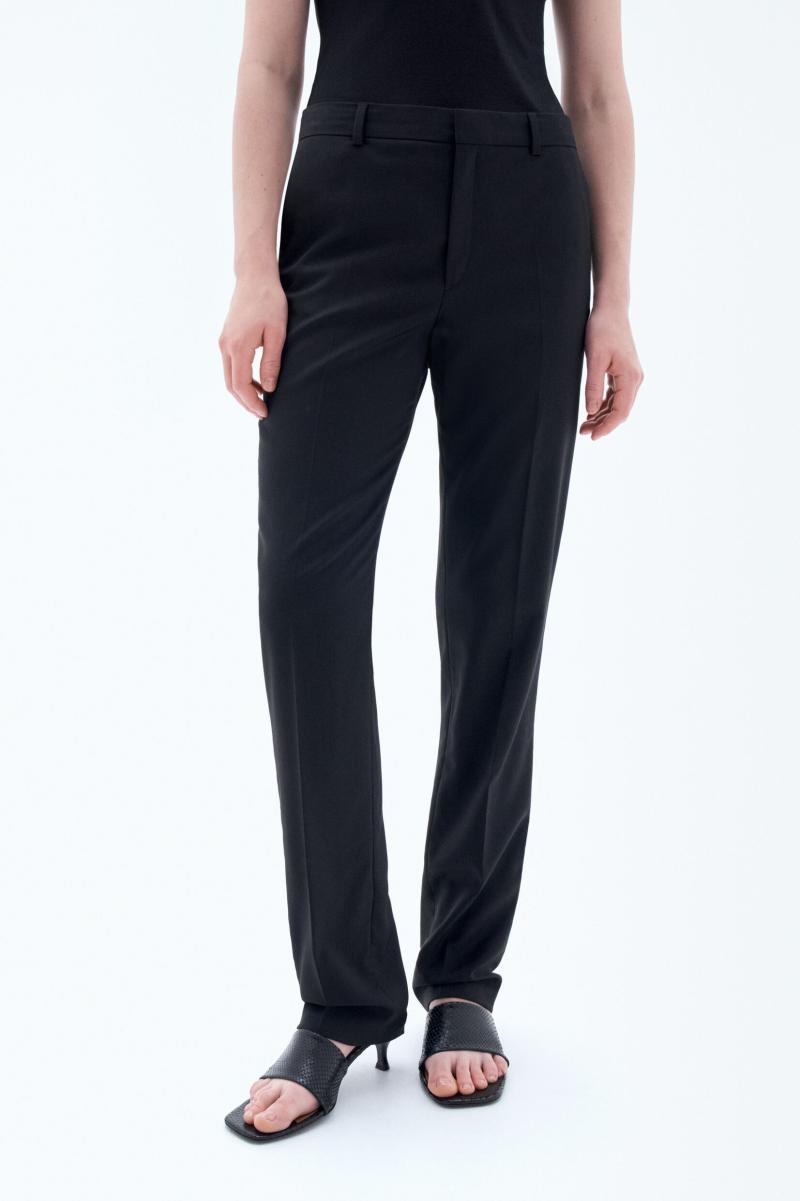 Pantalons Femme Emma Wool Trousers Filippa K Black - 4