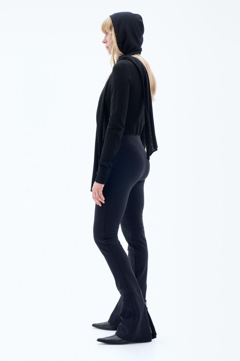 Femme Pantalons Filippa K Pantalon Inspiré Des Modèles De Ski Black - 1