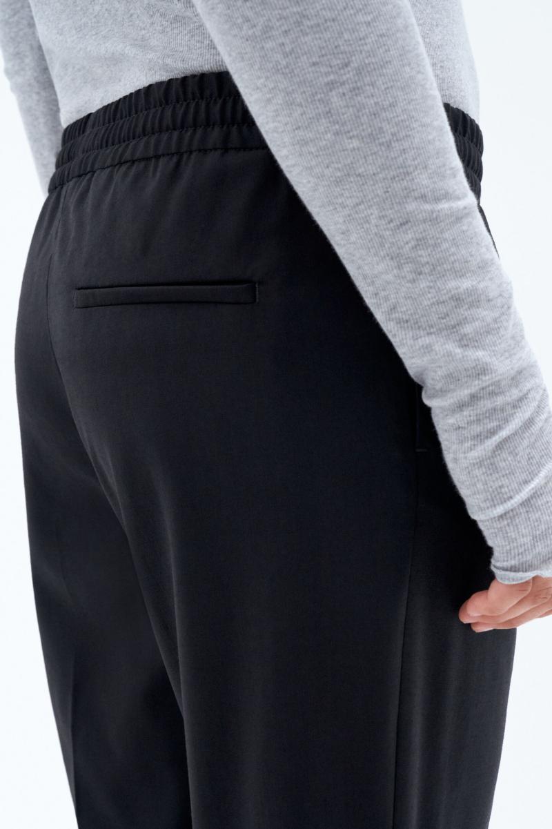 Filippa K Femme Pantalons Franca Cool Wool Trousers Black - 2