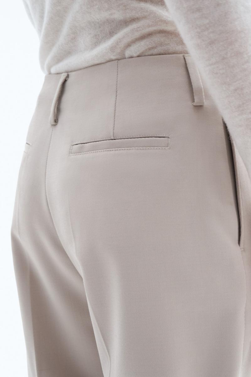 Pantacourt Karlie Femme Pantalons Grey Beige Filippa K - 2