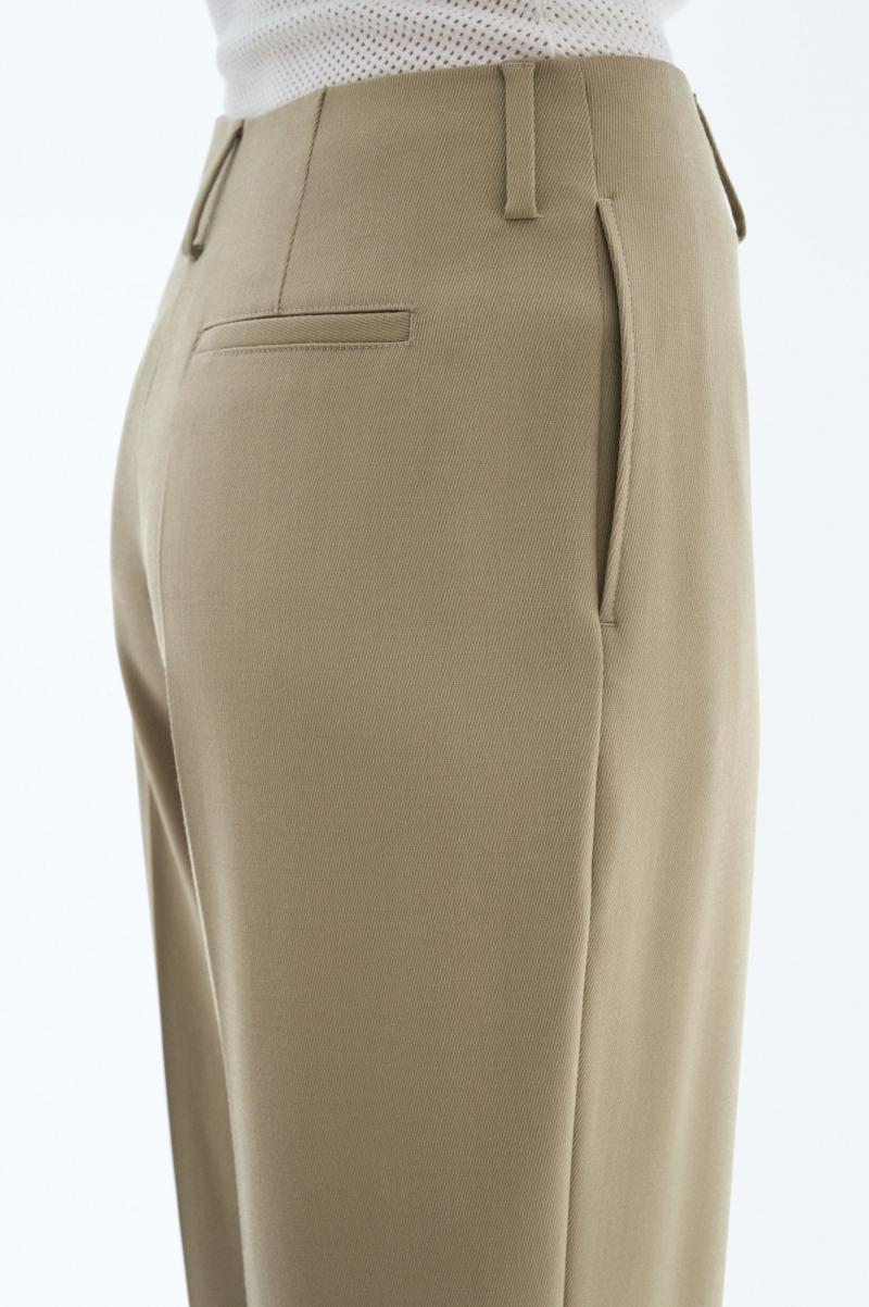 Filippa K Karlie Trousers Light Khaki Femme Pantalons - 2