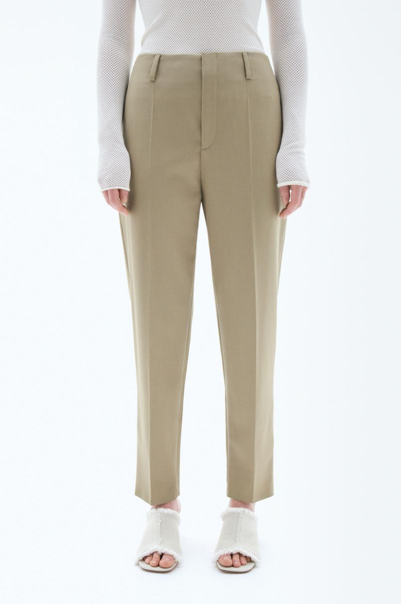 Filippa K Karlie Trousers Light Khaki Femme Pantalons - 4