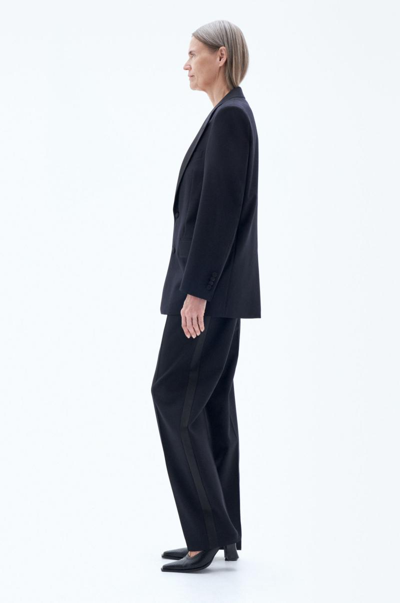 Tailleurs Tailored Tuxedo Blazer Filippa K Black Femme - 1