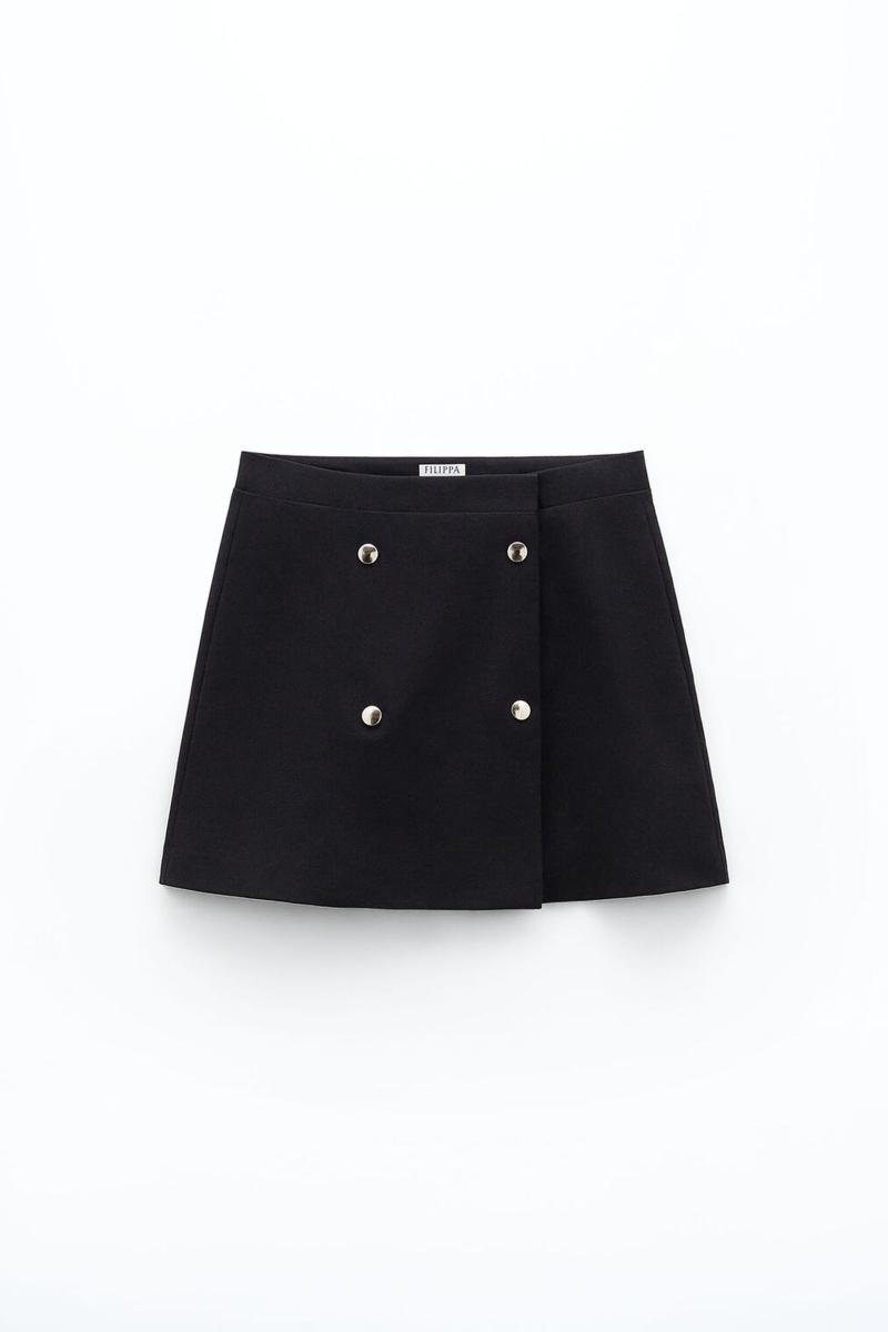 Jupes & Shorts Mina Skirt Filippa K Femme Black - 4