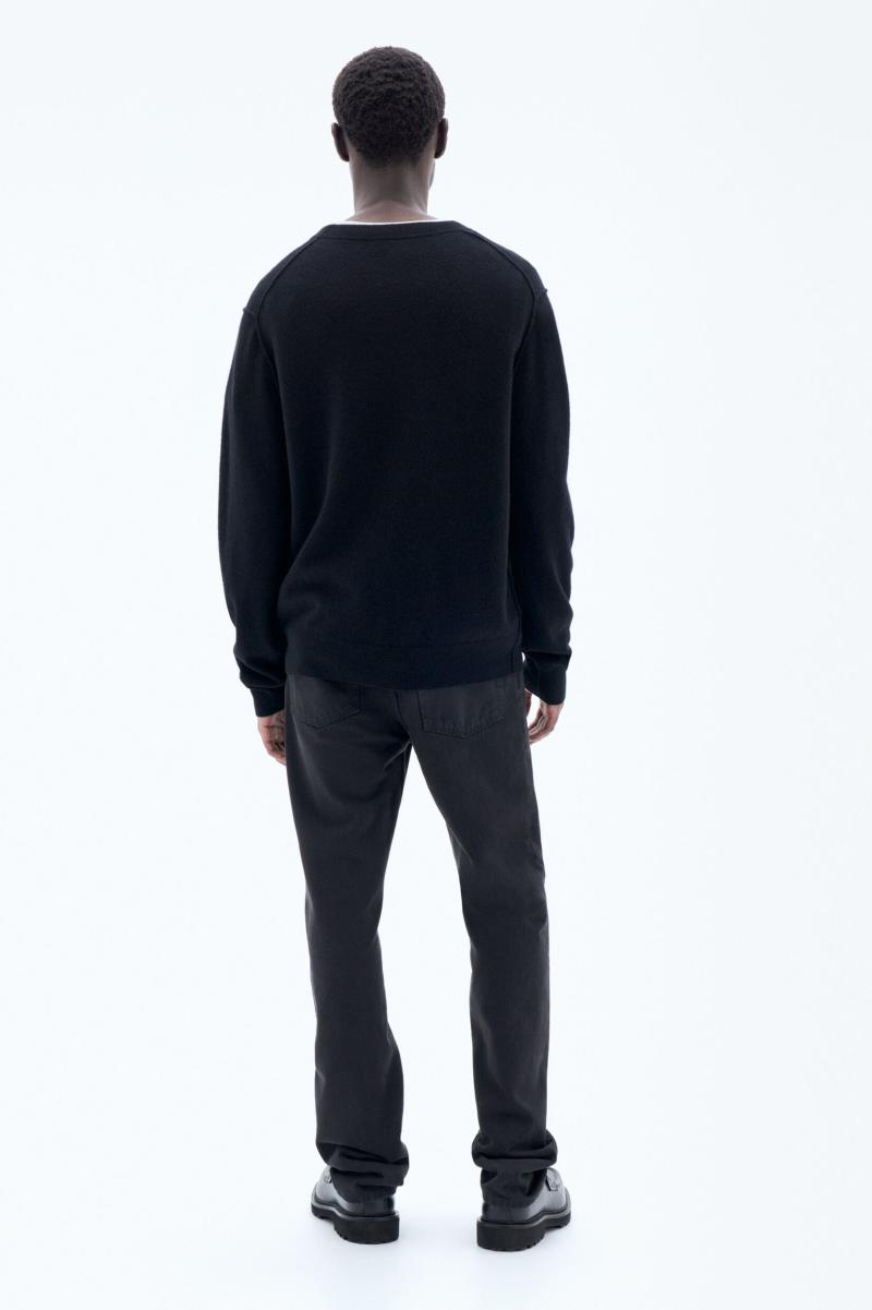 93 Inside-Out Sweater Black Maille Filippa K Homme - 2