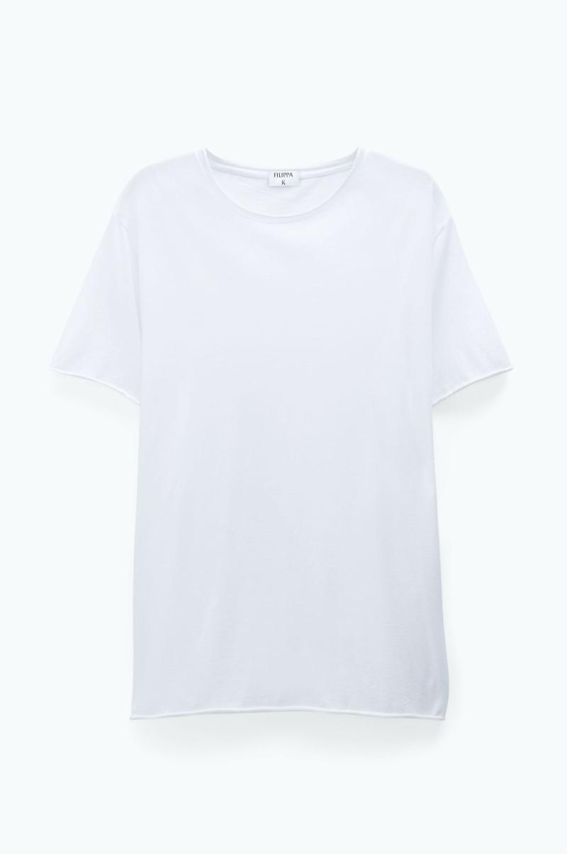 Filippa K Homme White Roll Neck Tee T-Shirts - 3