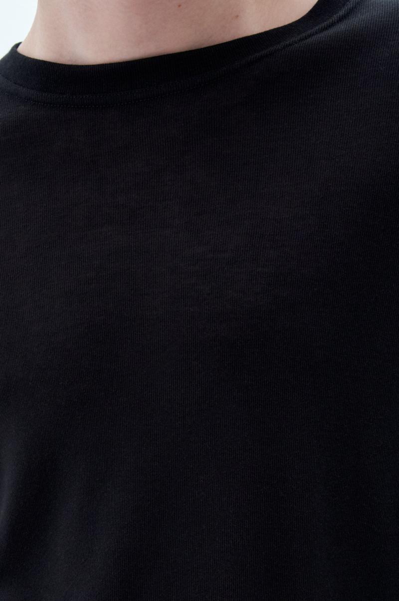 T-Shirt Décontracté À Manches Longues T-Shirts Black Filippa K Homme - 1