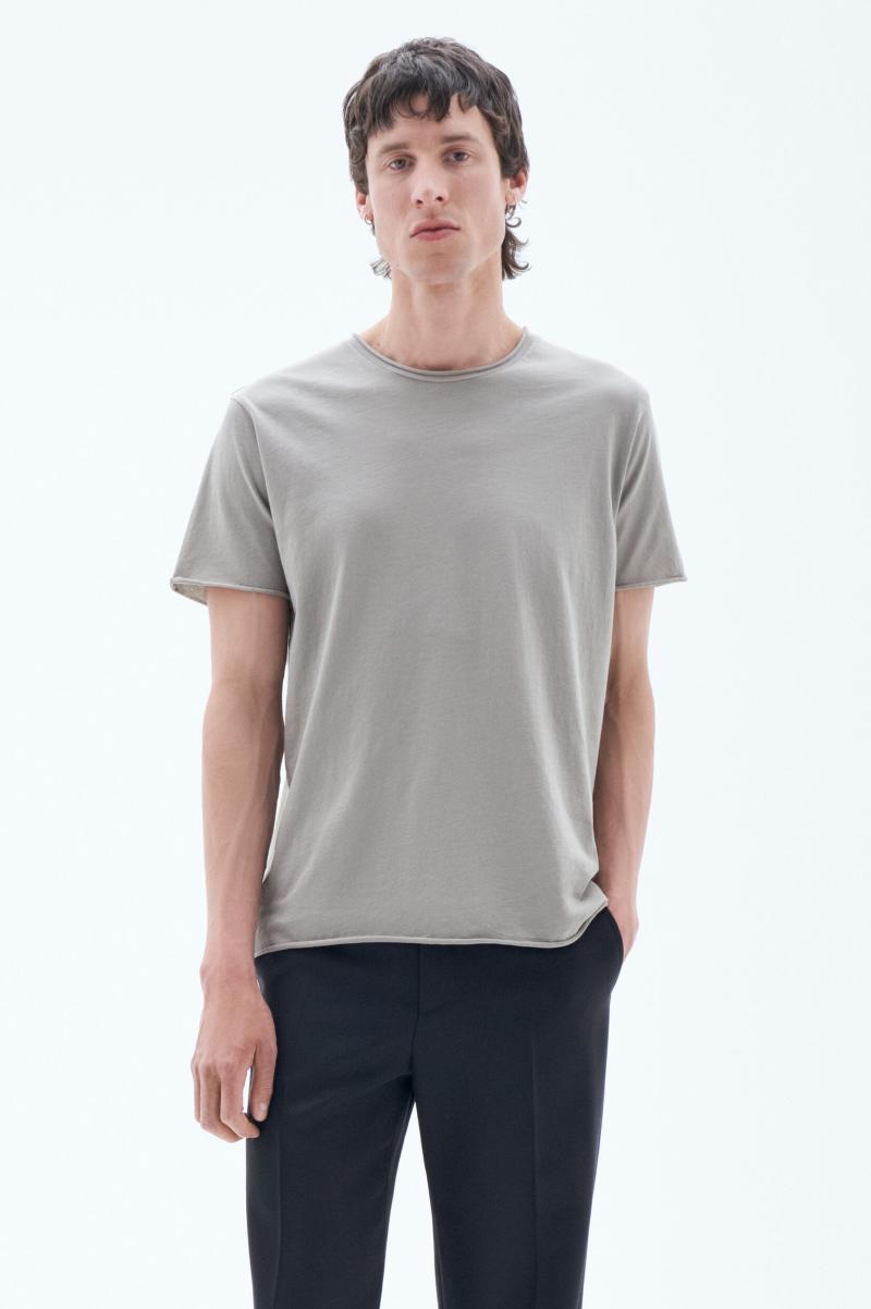 T-Shirt À Col Roulé Homme Filippa K T-Shirts Oyster Grey