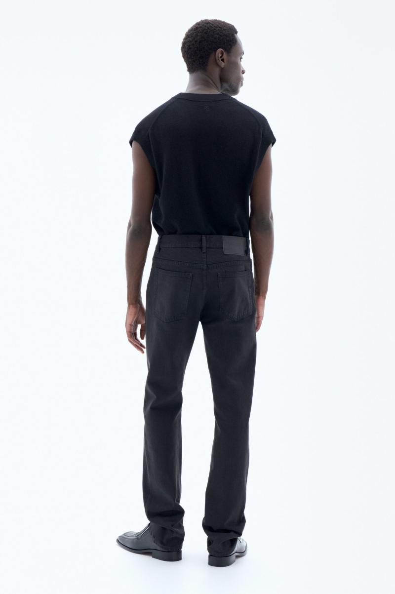 93 Classic Straight Jeans Black Homme Denim Filippa K - 3