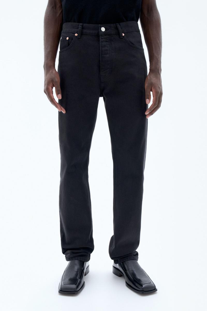 93 Classic Straight Jeans Black Homme Denim Filippa K - 4