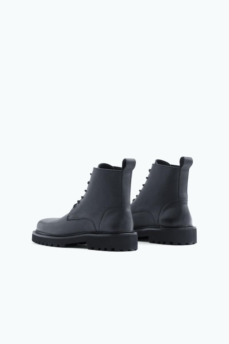 Black Chaussures Bottes Ranger Filippa K Homme - 4