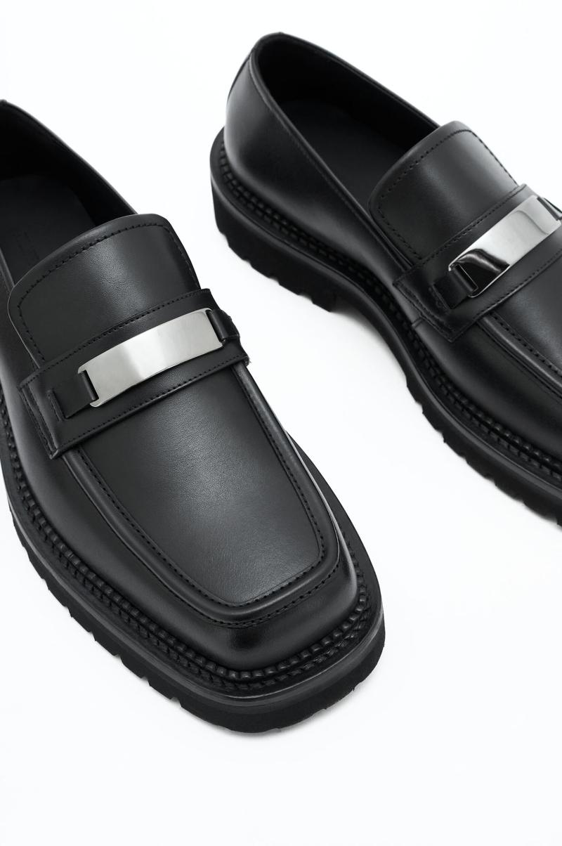 Black Filippa K Mocassins Homme Chaussures - 4
