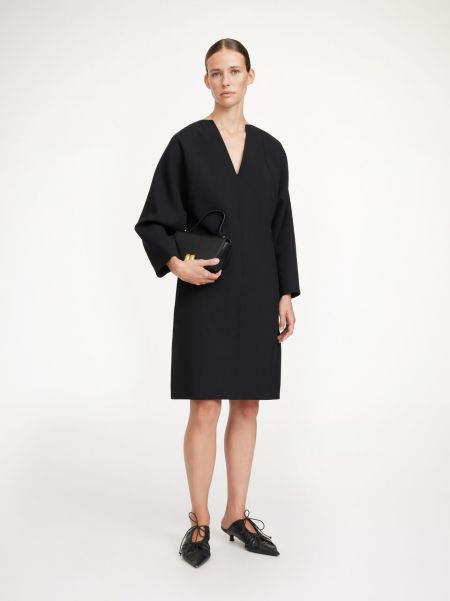 Femme Complet Robe Midi Elvina Black By Malene Birger Robes