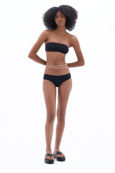 Filippa K Black Femme Bandeau Bikini Top Maillots De Bain